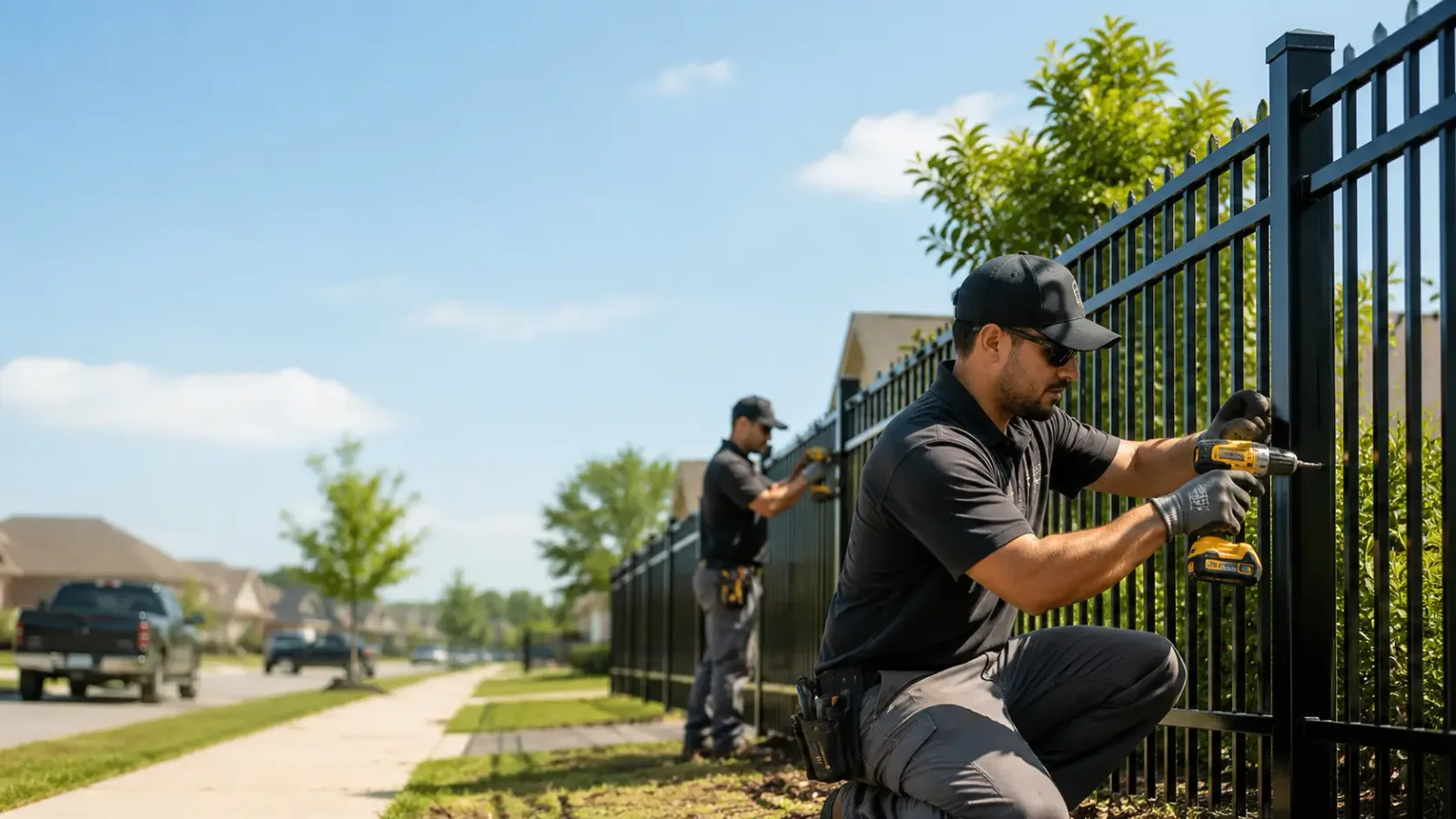 Metal Fence Installation in Blandford, MA